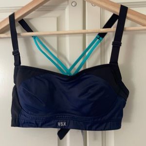 Victorias Secret black Sports Bra with cute back